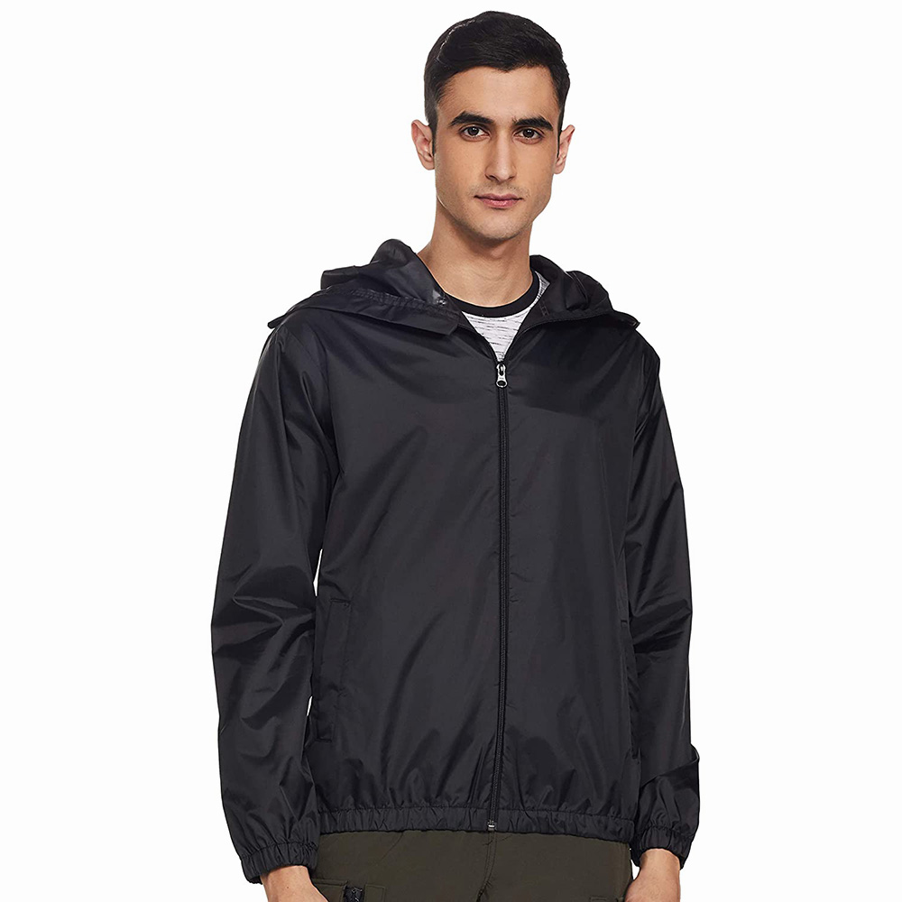 National Apparels Summer Hiking Farm Work Rain Jacket Man PU Hooded Rainsuit Pants Outdoor Hunter Fashion Mens Raincoat